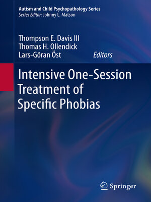 cover image of Intensive One-Session Treatment of Specific Phobias